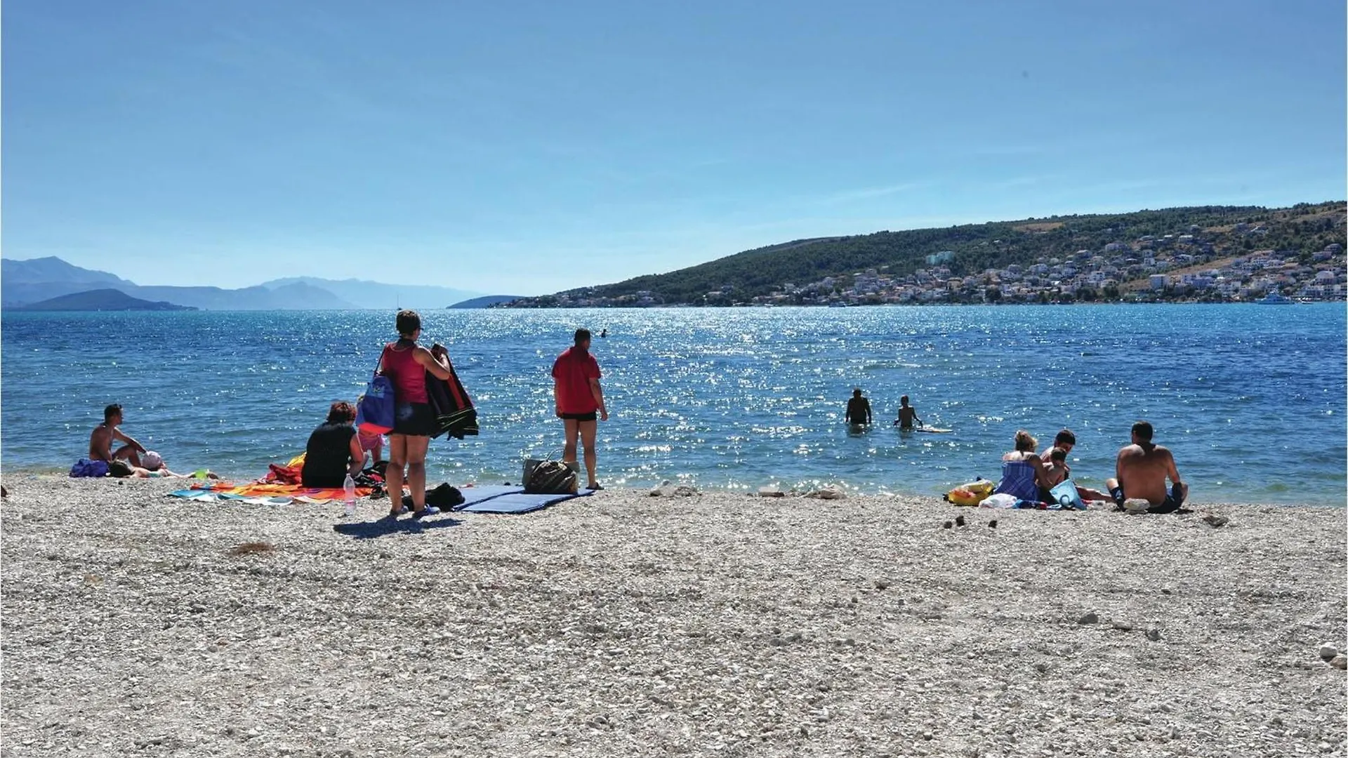 Amazing Apartment In Trogir With House Sea View