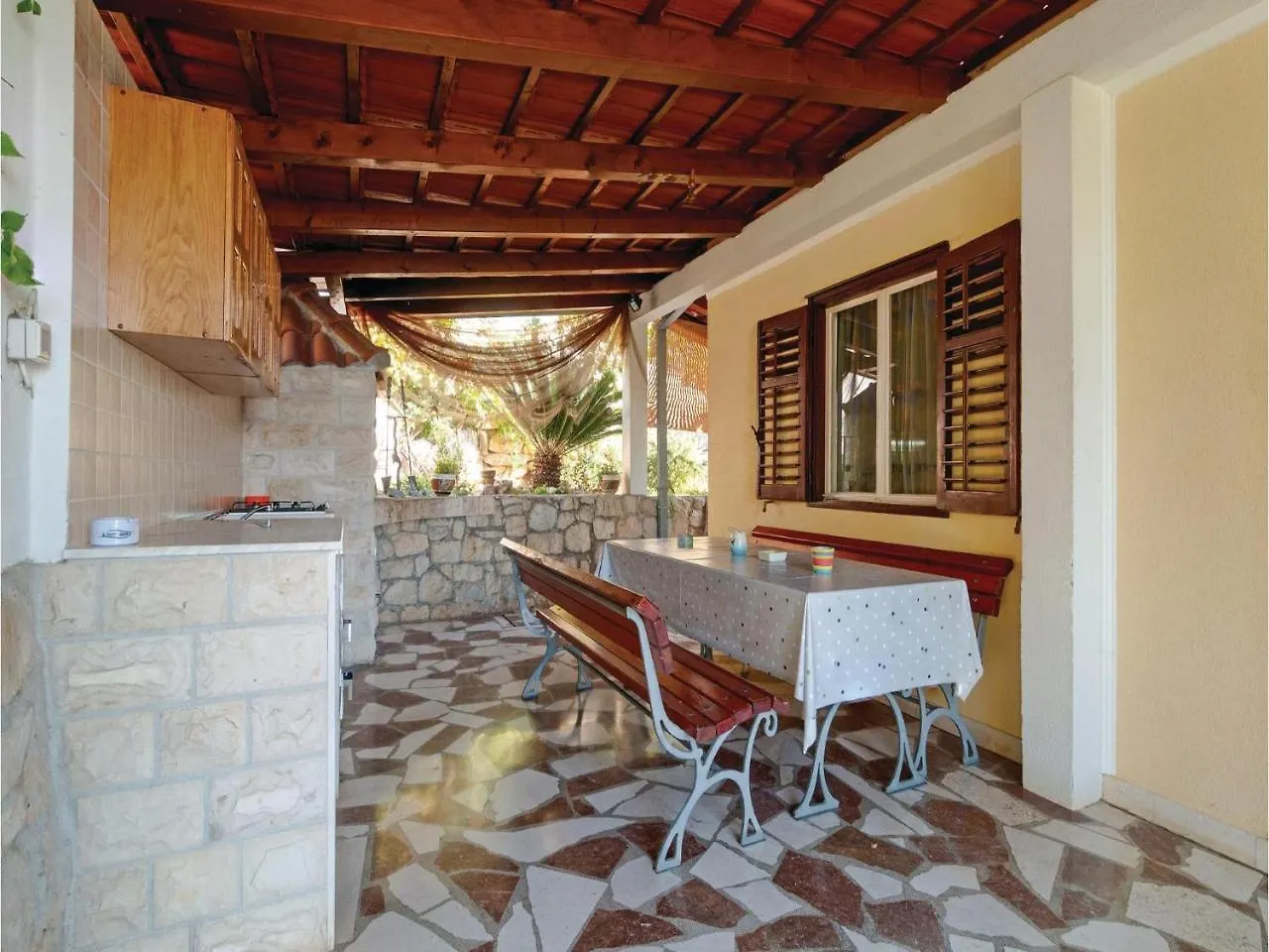 Amazing Apartment In Trogir With House Sea View